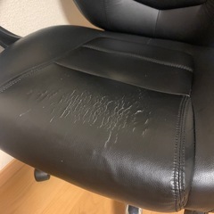 ハイバックレザーチェアの画像