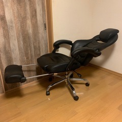 ハイバックレザーチェアの画像