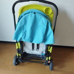 押し方向変更可能のベビーカーの画像