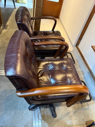 カットチェア２脚セット