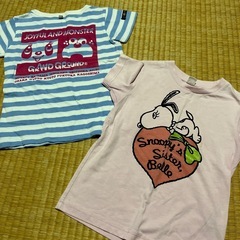 ⑤110 女の子　半袖5枚の画像