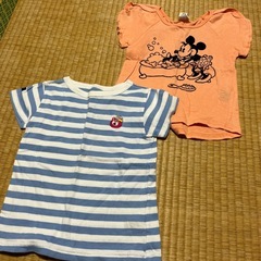 ⑤110 女の子　半袖5枚の画像