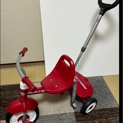 美品！Radio Flyer 三輪車 赤の画像