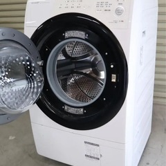 最安値💎2020年製SHARPドラム式洗濯乾燥機　ES-S7E コンパクト　配送無料の画像