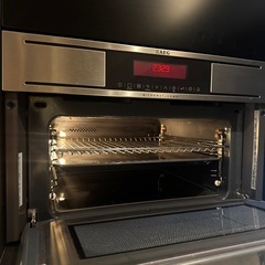 ドイツ製AEG電子レンジ機能付きオーブンの画像