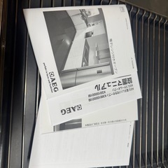 ドイツ製AEG電子レンジ機能付きオーブンの画像