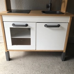 【取引中】おままごとキッチン　IKEA  子供キッチン　おもちゃの画像