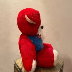 昭和レトロ　くま　ぬいぐるみの画像