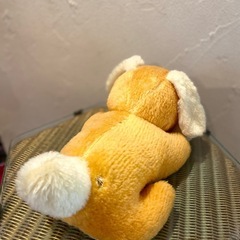 昭和レトロ　犬のぬいぐるみの画像