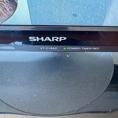 SHARP AQUOS 19インチ液晶テレビ 2T-C19ADの画像