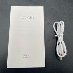 【決まりました】◇LOABI ロアビ 美顔器 ホワイト NITENAの画像