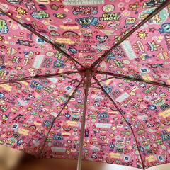 エンジェルブルー　折りたたみ傘　雨傘　ピンク　ケース付きの画像