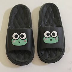 カエルピーチサンダルの画像