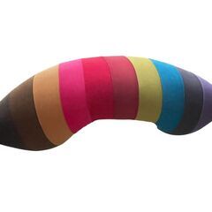 【決まりました】◻yogibo ヨギボー マックス レインボーの画像