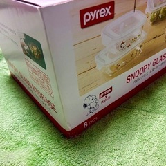 スヌーピー パイレックス 耐熱ガラス保存容器 SNOOPY Pyrex その① の画像