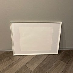 フレーム　ホワイト（50✖️70）の画像