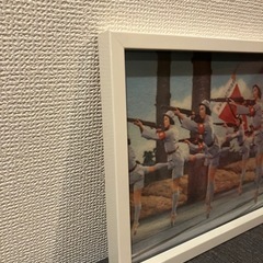 ホワイト 額縁 アートワークフレーム フォトフレーム の画像