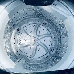 ニトリ 全自動電気洗濯機  NTR60BKNの画像