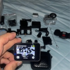 AKASO アクションカメラ V50X，4K30fps 20MP 新版6軸手ぶれ補正 WiFi対応 小型アクションカムの画像