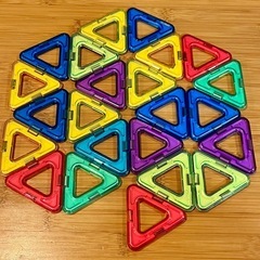 magnet block マグネットブロック　マグブロック　タイヤセット　知育玩具　モンテッソーリ　知育おもちゃ　磁石　ネオフォーマー　マグフォーマー　magformers 乗り物セット
の画像