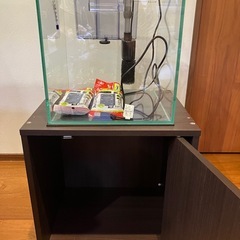 キューブ水槽セットの画像