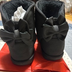 22cm  ムートンブーツの画像