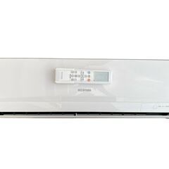 【⭐️全額返金保証⭐️】★【美品】アイリスオーヤマ　主に6畳用 ルームエアコン　IRR-2224C 室外機　IUF-2224  2024年製の画像