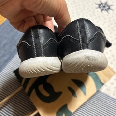 14cm ナイキスニーカー　黒 の画像