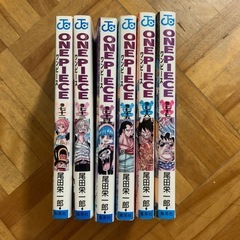 【レンタル落ち】コミック　ワンピース72〜77巻セットの画像