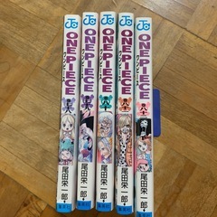 【レンタル落ち】コミック　ワンピース78巻〜82巻セットの画像