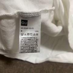 GU レディース　半袖の画像