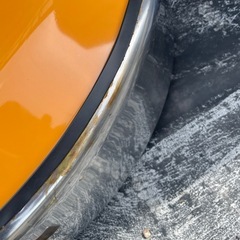 Jeep ラングラー　JK タイヤカバー　オレンジの画像