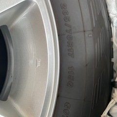 ジープラングラー　純正ホイール　スタッドレス　５本セットの画像