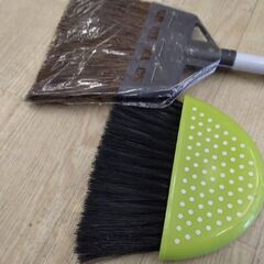 未使用　ほうき　ブラシ　ホウキ　セットの画像