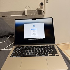 MacBook Air M3｜ゴールド｜バッテリーサイクル12回｜付属品完備の画像
