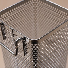 MUJI 無印良品 ステンレス カトラリースタンド 箸立て（美品）の画像
