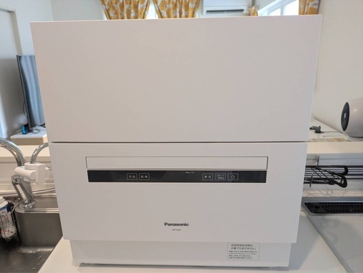 Panasonic 電気食器洗い乾燥機 NP-TAE7-W