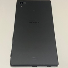 最終値下げ‼️Xperia Z5 SOV32 ブラック 中古の画像
