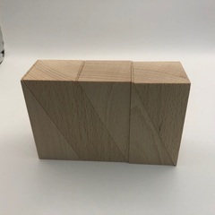 東急ハンズ　三角形積み木（40mm基尺）6コの画像