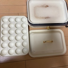 アイリスオーヤマ　ミニホットプレート　たこ焼き器の画像