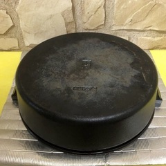 南部鉄器 すき焼き鍋 鉄鍋★ 南部池永 南部ツル付き★23cmの画像