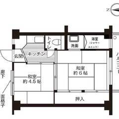 ◆敷金・礼金が無料！◆ビレッジハウス藤田1号棟 (209号…