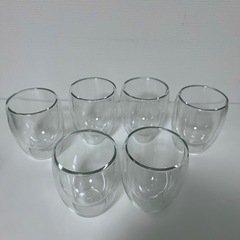 (氷がよく溶けない) IKEA コップ 6コの画像