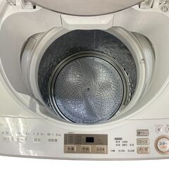 SHARP/シャープ 9kg 洗濯機 2016年製 ES-GV9A-N 穴無し槽 基本引き取り限定 神奈川県横須賀市の画像