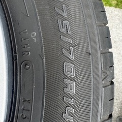 14㌅夏タイヤ　4本セットの画像