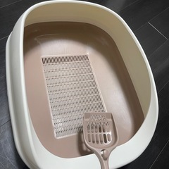 デオトイレ　ハーフカバー　アイボリー　の画像