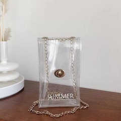 SHINE夏バック新品未使用のピアスもお付けしますの画像