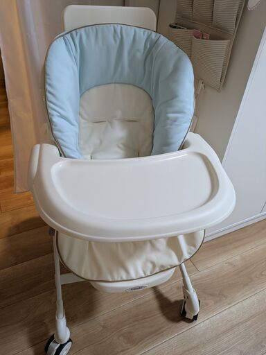 Amazon | コンビ ハイローチェア ネムリラ FF リバーシブルシート