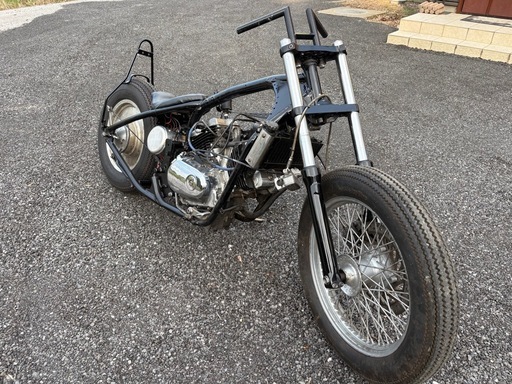 マグナ250 ワンオフリジットフレーム マグナ250 リジットフレームジャンク登録書類あり欠品多数 (空飛ぶ