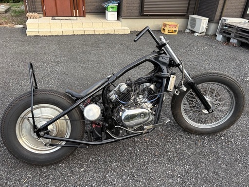 マグナ250 リジットフレーム　ジャンク　登録書類あり　欠品多数